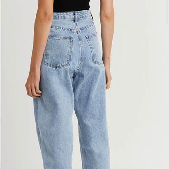 Dissh Australia FARRAH BLUE STRAIGHT BUTTON JEAN - Picture 2 of 6